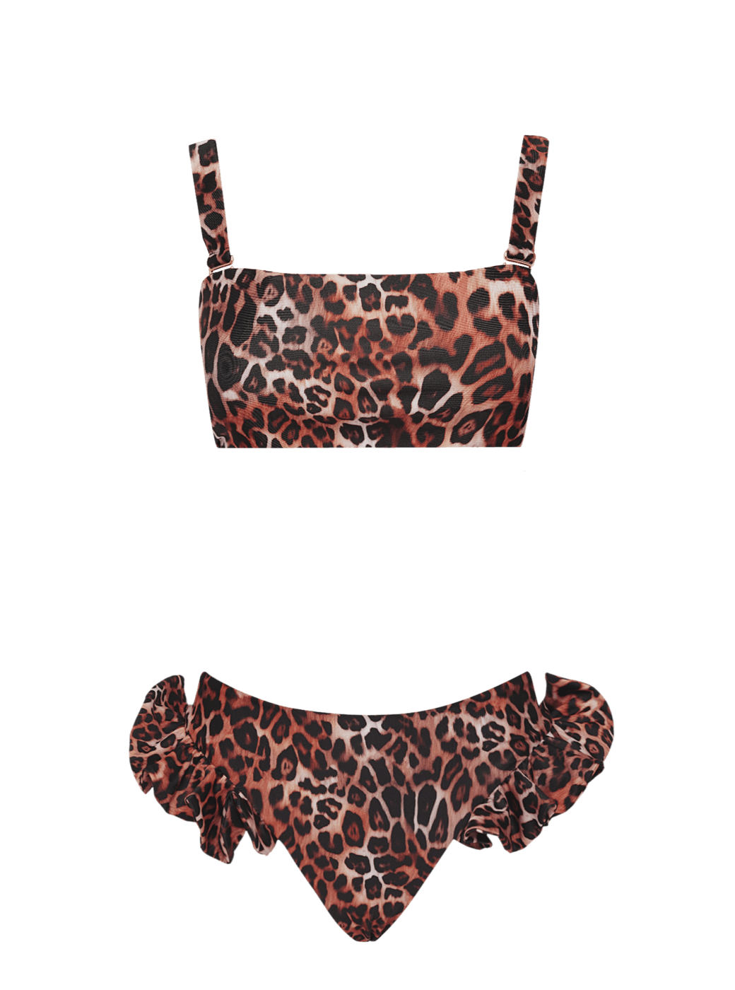 Reversible Ruffled Bikini Bottom – Lia Sahara display picture 1